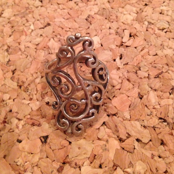 Pure silver ring - Picture 2 of 2