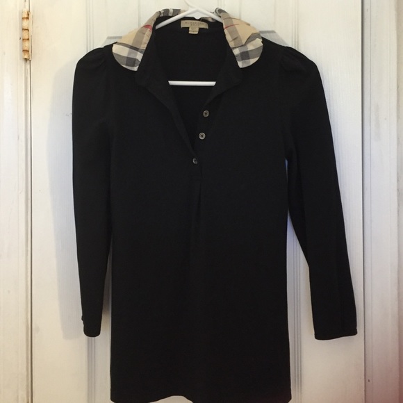 Burberry collar shirt