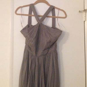 Silk chiffon J.Crew bridesmaid dress size 2