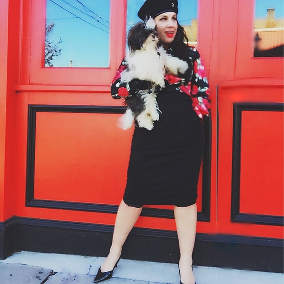 KEEPING ISABEL DE PEDRO MR CAT PENCIL SKIRT - Picture 4 of 4