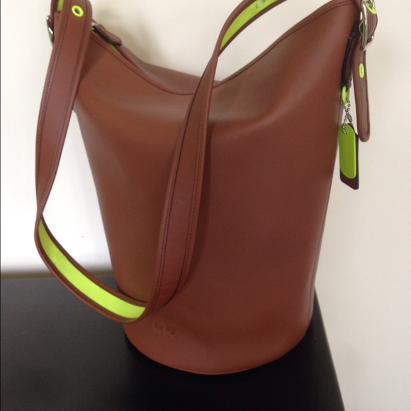 COACH Brown Leather Handbag