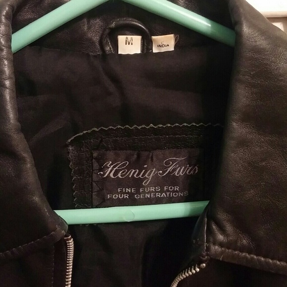 Leather jacket. - Picture 2 of 3