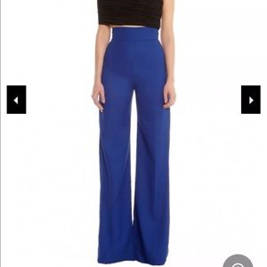 Aqua by Aqua High Waisted Wide Leg Pants Trousers.