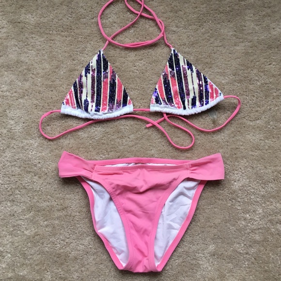 Victoria's Secret Other - Victoria's Secret sequin bikini !