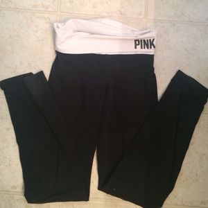 Victoria secret pink long yoga pants