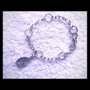 Silpada charm bracelet w/o charm