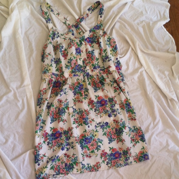 Forever 21 floral midi dress