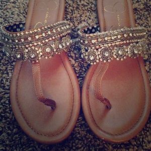 BLING JS SANDALS!