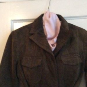 Ann Taylor Jacket Suede