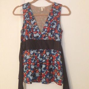 Anthropologie 100% silk blouse