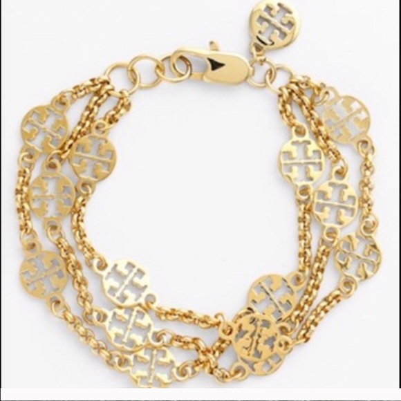 Tory Burch logo bracelet