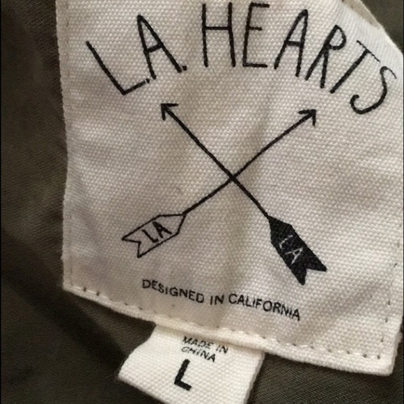 LA Hearts Pacsun army jacket - Picture 2 of 3