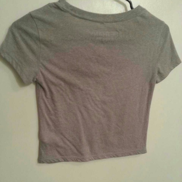 Grey crop top - Picture 2 of 2