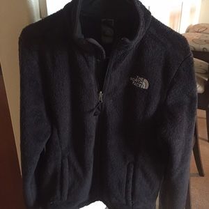 Medium North Face Fuzzy Zip-Up
