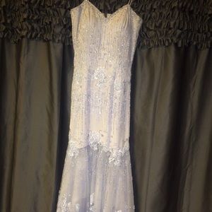 Floor-length evening gown