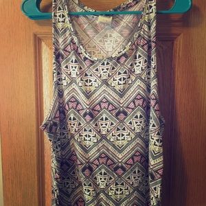 Aztec multicolored tanktop