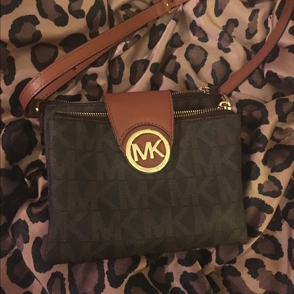Michael Kors Leather Satchel - Picture 2 of 3