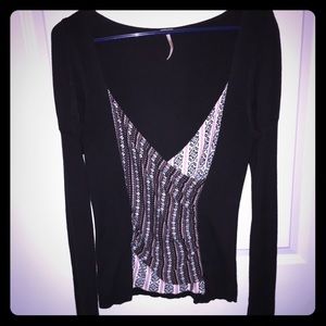 Free People long sleeve sweater/shirt