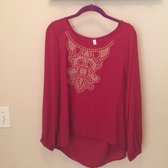 Sheer Xhilaration High Low top