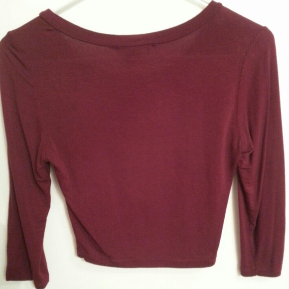 Fitted crop top - Picture 2 of 2