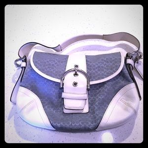 Light blue Coach Purse