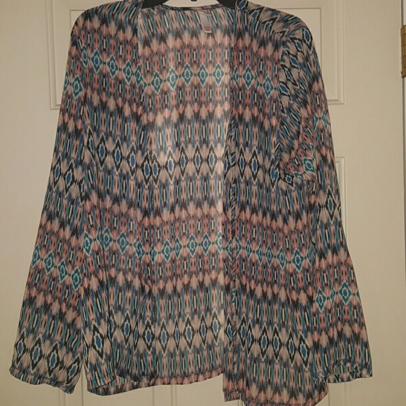 Multicolored summer cardigan