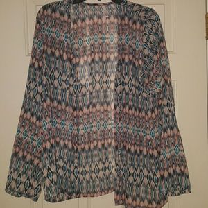 Multicolored summer cardigan