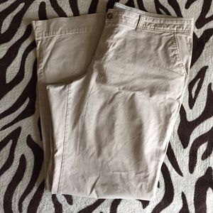 Lightweight khaki pants