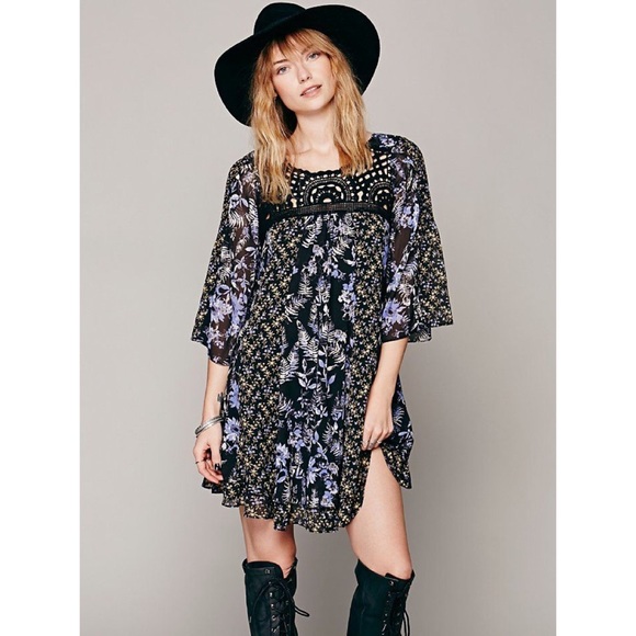 HP🎉 Free People 'Magic Garden' Dress 🌻