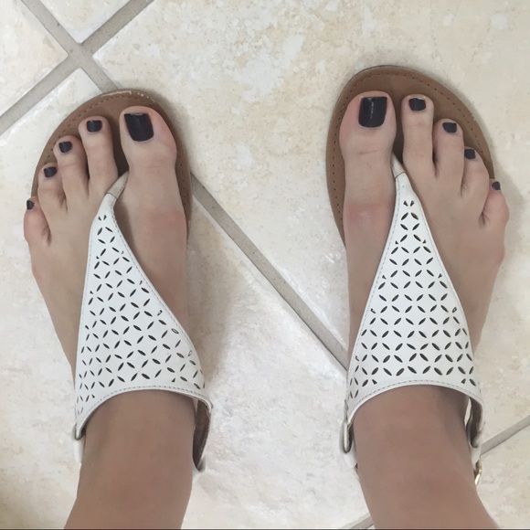 Charlotte Russe White sandals