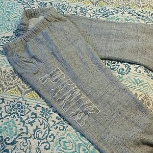 Pink brand sweatpants like new