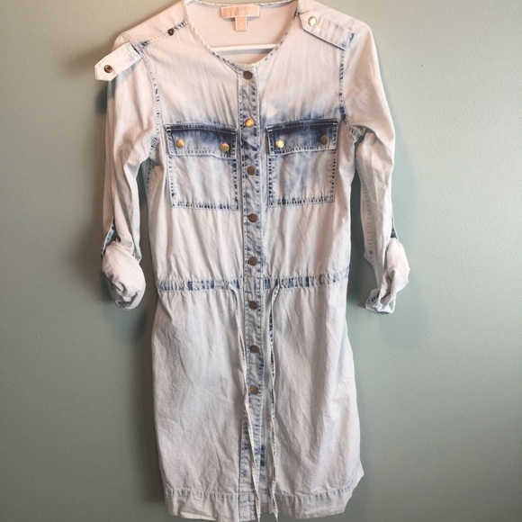 Michael Kors light denim dress