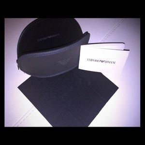 Emporio Armani sunglasses case , new