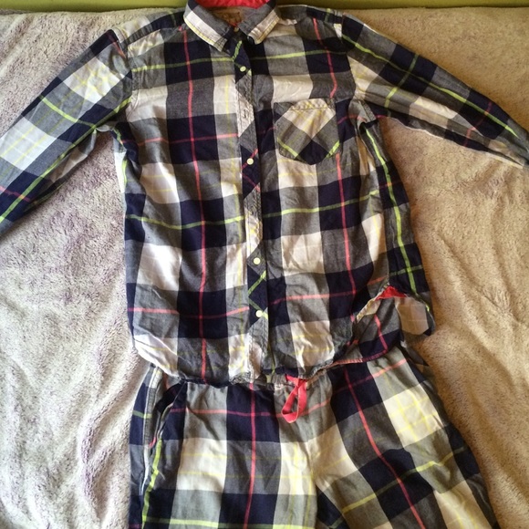 Victoria's Secret plaid pajamas