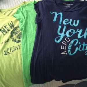 3 Aeropostale shirts