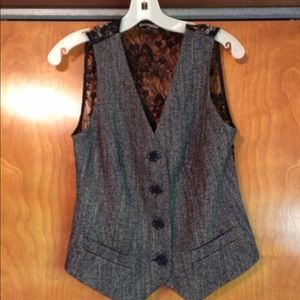 Express Lace Backed Vest