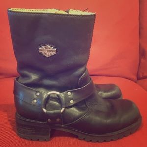 Harley Davidson Boots Black