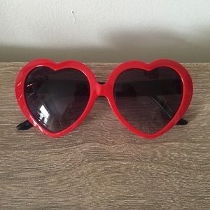 PacSun Heart Shaped Sunglasses