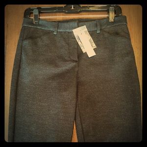 Theory Taye K pants, dark charcoal straight leg