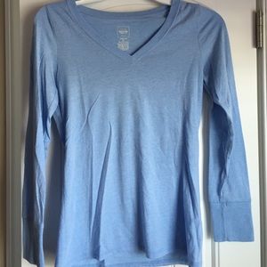 Light blue long sleeve shirt