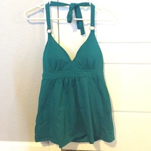 Teal green Victoria's Secret halter top medium