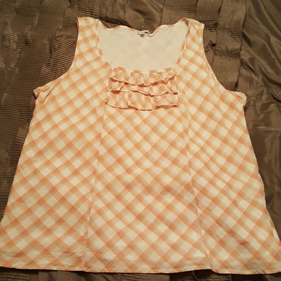 Plaid Gap Blouse Size XXL