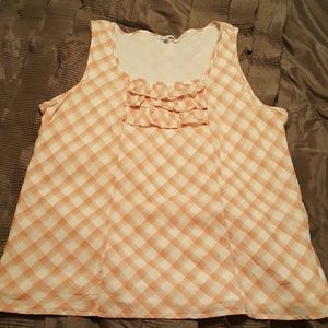 Plaid Gap Blouse Size XXL