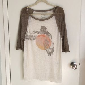 Free People tunic tee