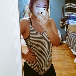 Striped muscle tank