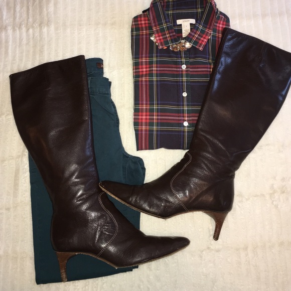 J. Crew Leather Boots