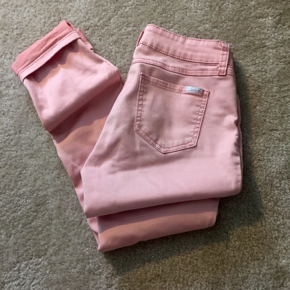 Light pink Seven skinny jeans