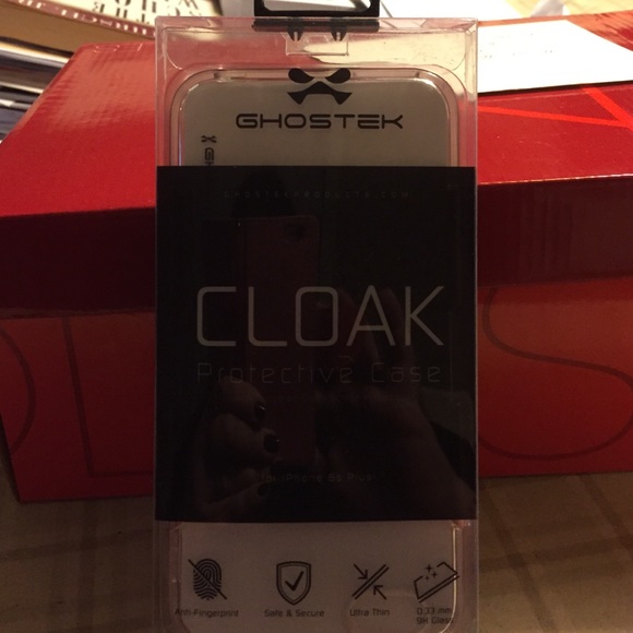 Cloak 6s protective case pink and clear
