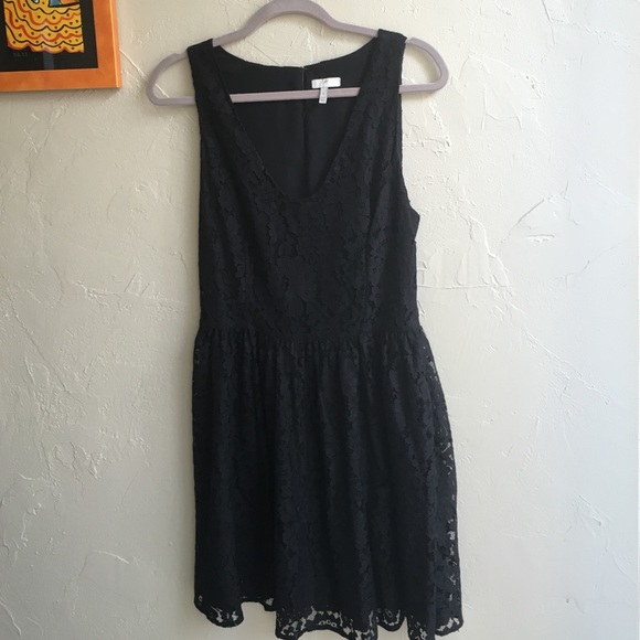 Joie Black Lace Dress