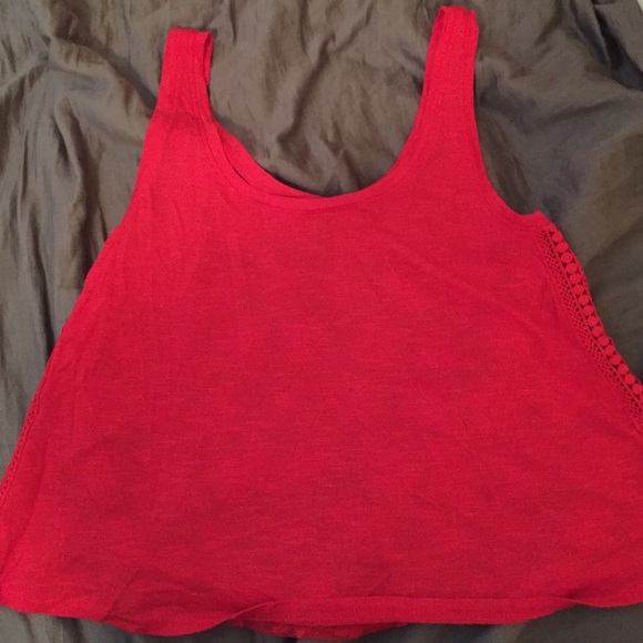 Cropped Lace Tank